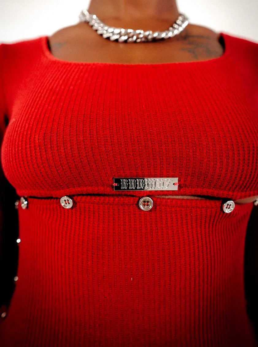 GARNET DETACHABLE THERMAL TOP & SKIRT