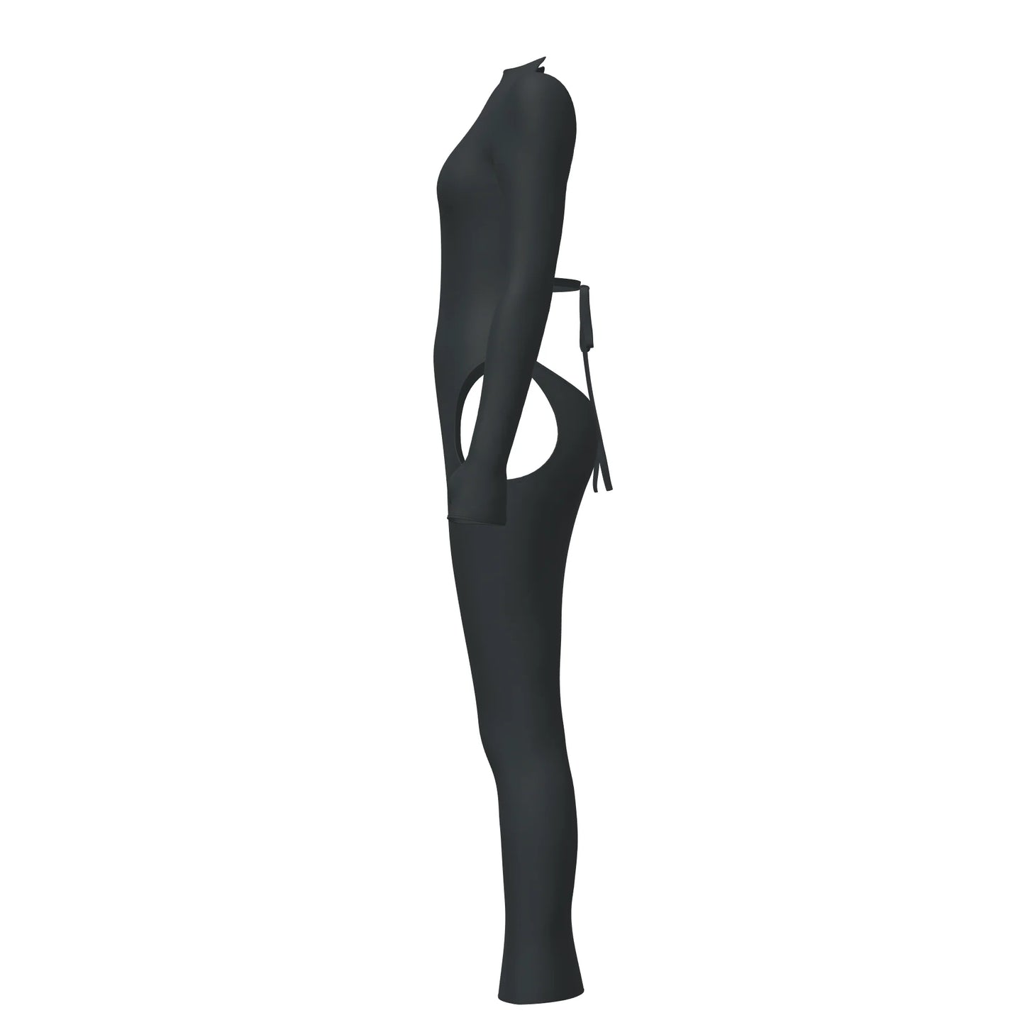 BLACK THREE OF SWORDS LOGO DRESS