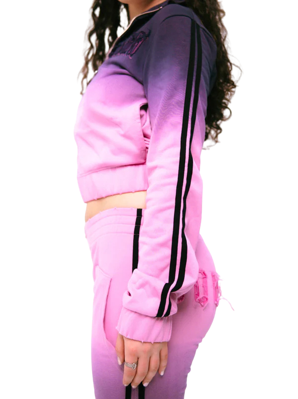 AMETHYST GOOD KARMA FULL ZIPPER JACKET