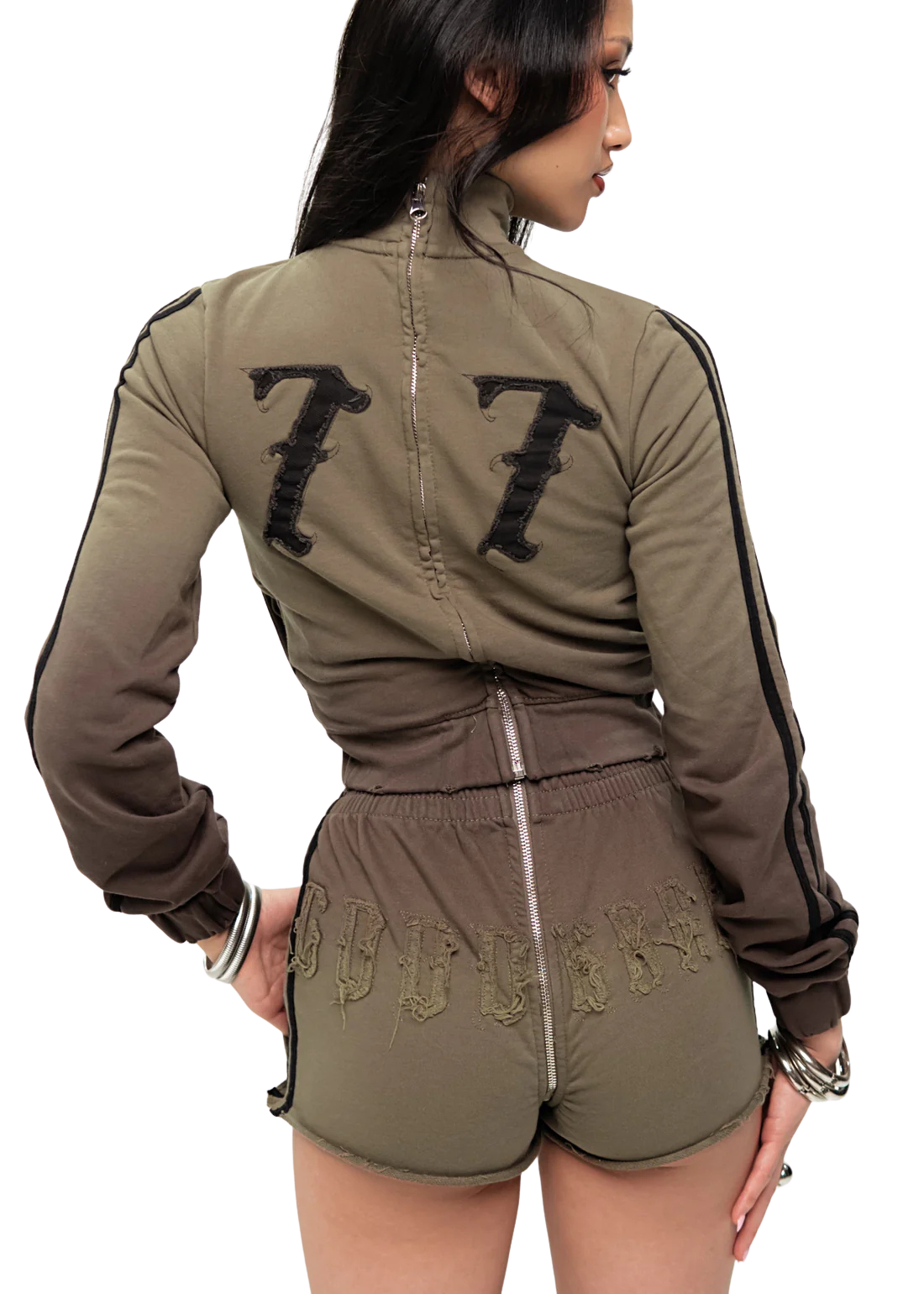 MOSS GOOD KARMA FULL ZIPPER JACKET