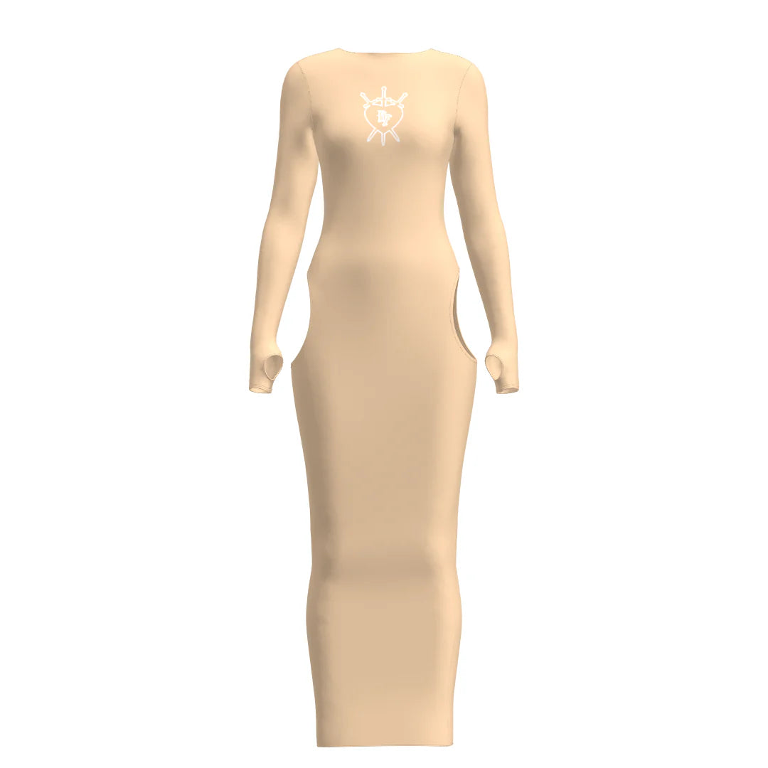 SAND THREE OF SWORDS LOGO DRESS