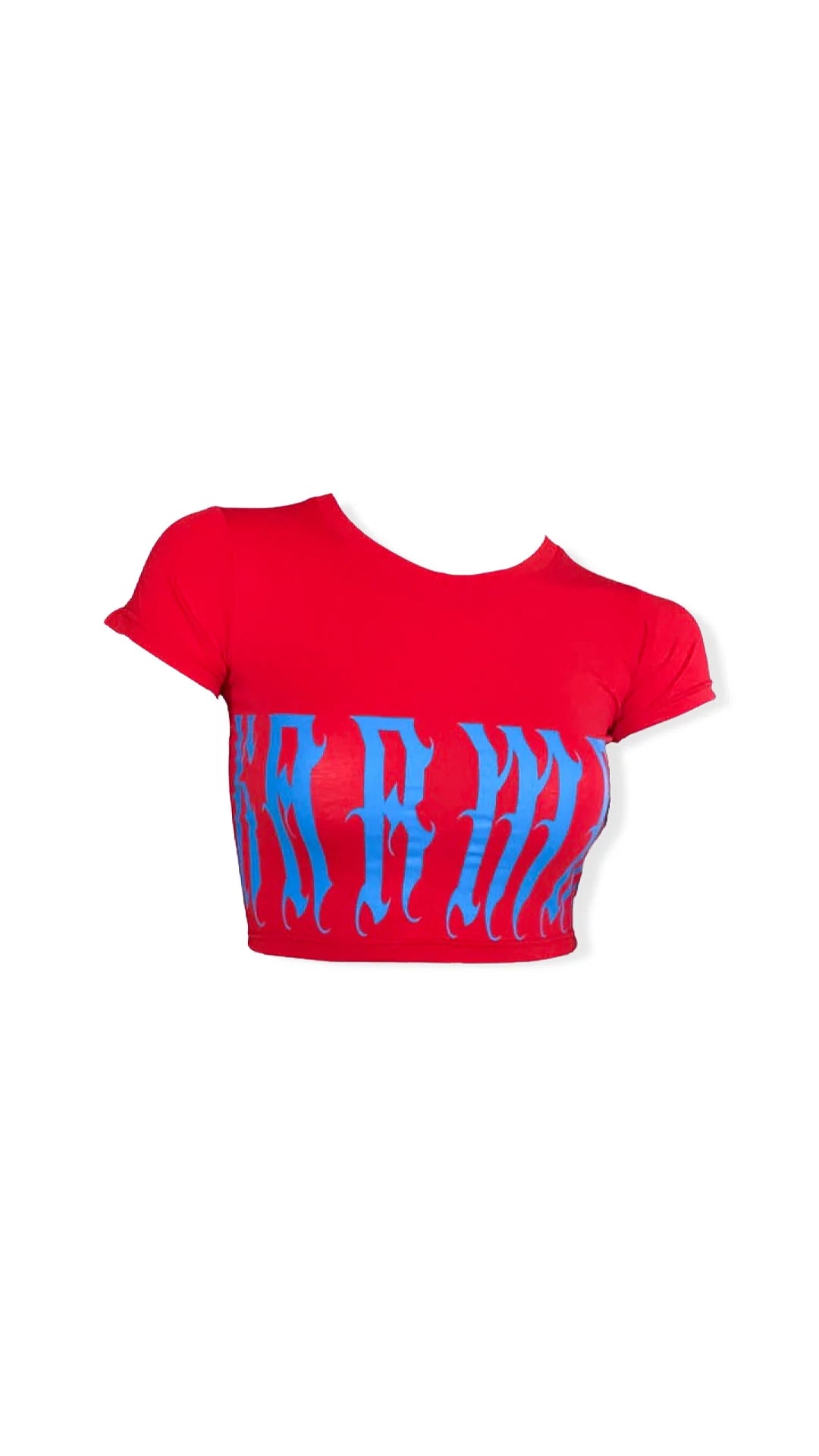 RED LOGO BABY TEE