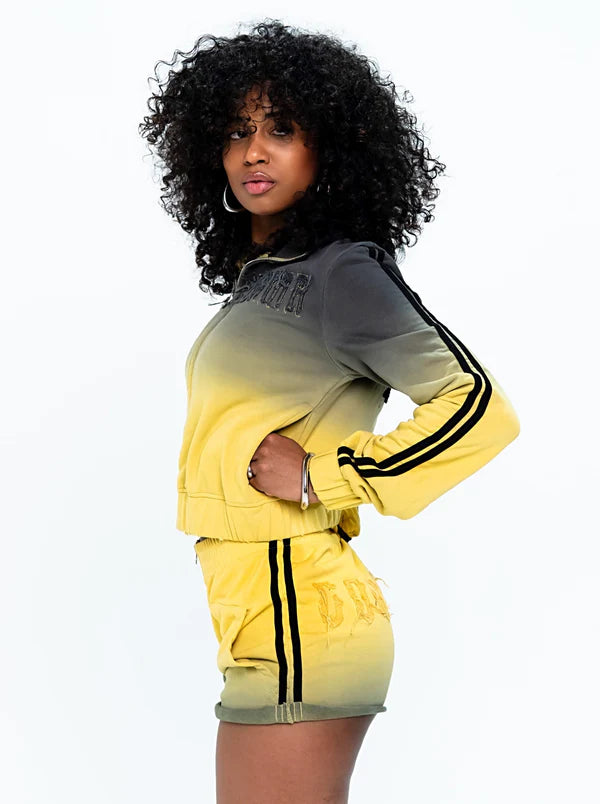 CITRINE GOOD KARMA FULL ZIPPER JACKET