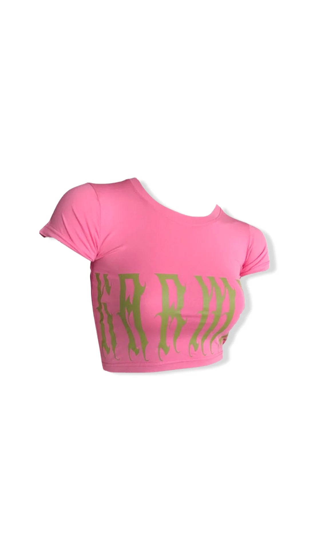 PINK LOGO BABY TEE